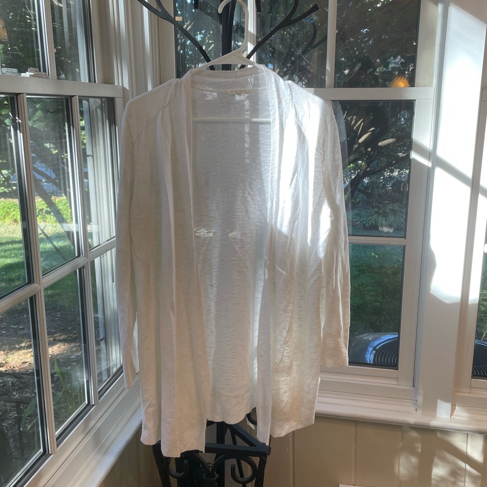 Eileen Fisher Linen Cotton Cardigan